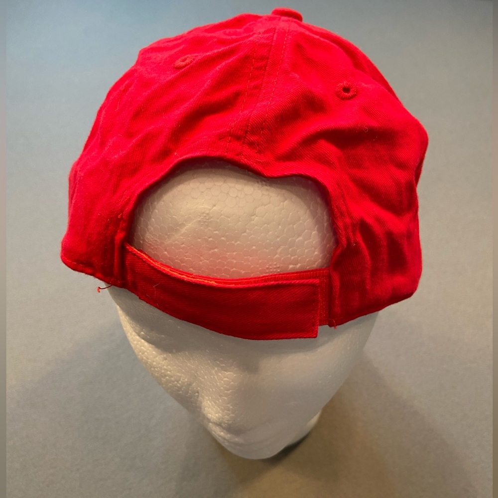 Caraway Park Red Baseball Cap Hat, Lid, Unisex Men‎ Women - Picture 2 of 4